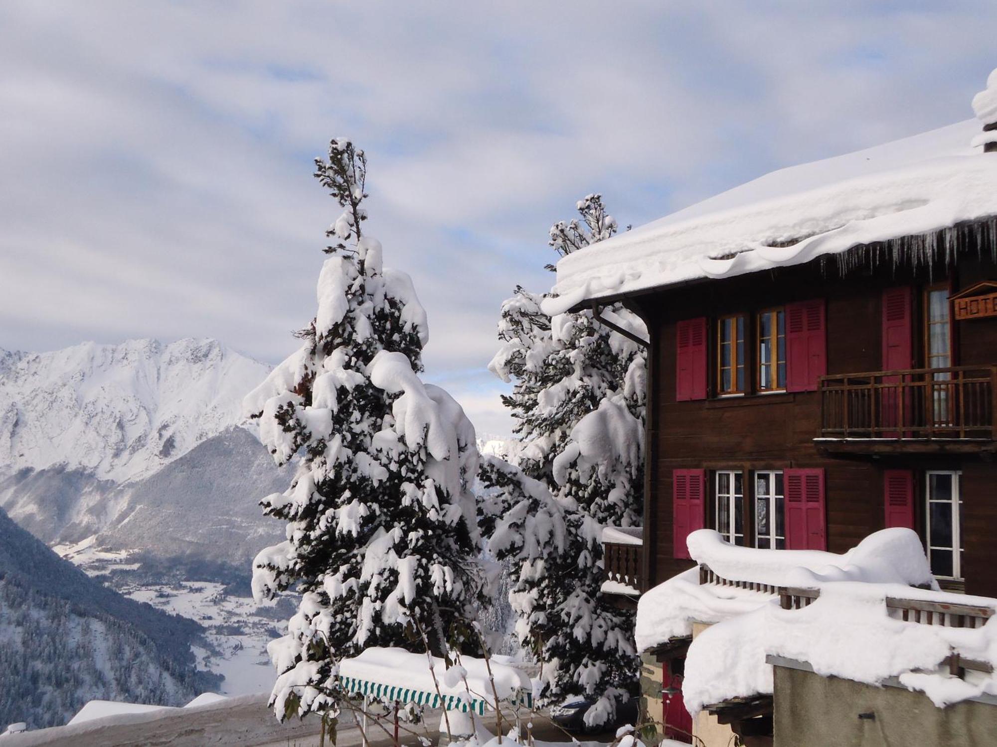 Hotel Les Touristes Verbier Eksteriør bilde